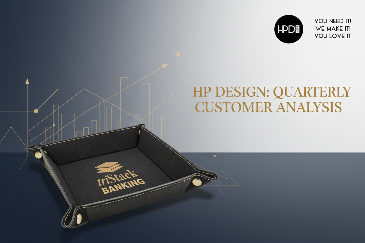 February 2026 Customer Order Analysis: Q4 2025 vs Q1 2026 Ordering Trends - HP Design Product title – Custom engraving, printing, and embroidery by HP Design in McKinney, Texas