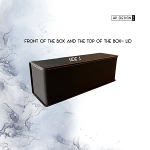 Custom Leatherette Wine Gift Box with Foam Insert – Personalized Wine Bottle Case in Multiple Colors | HP Design