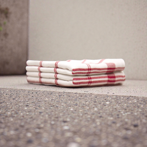 Butler Towels | Premium Cotton Kitchen Towels 2-Pack with Custom Leatherette Patches | HP Design McKinney TX