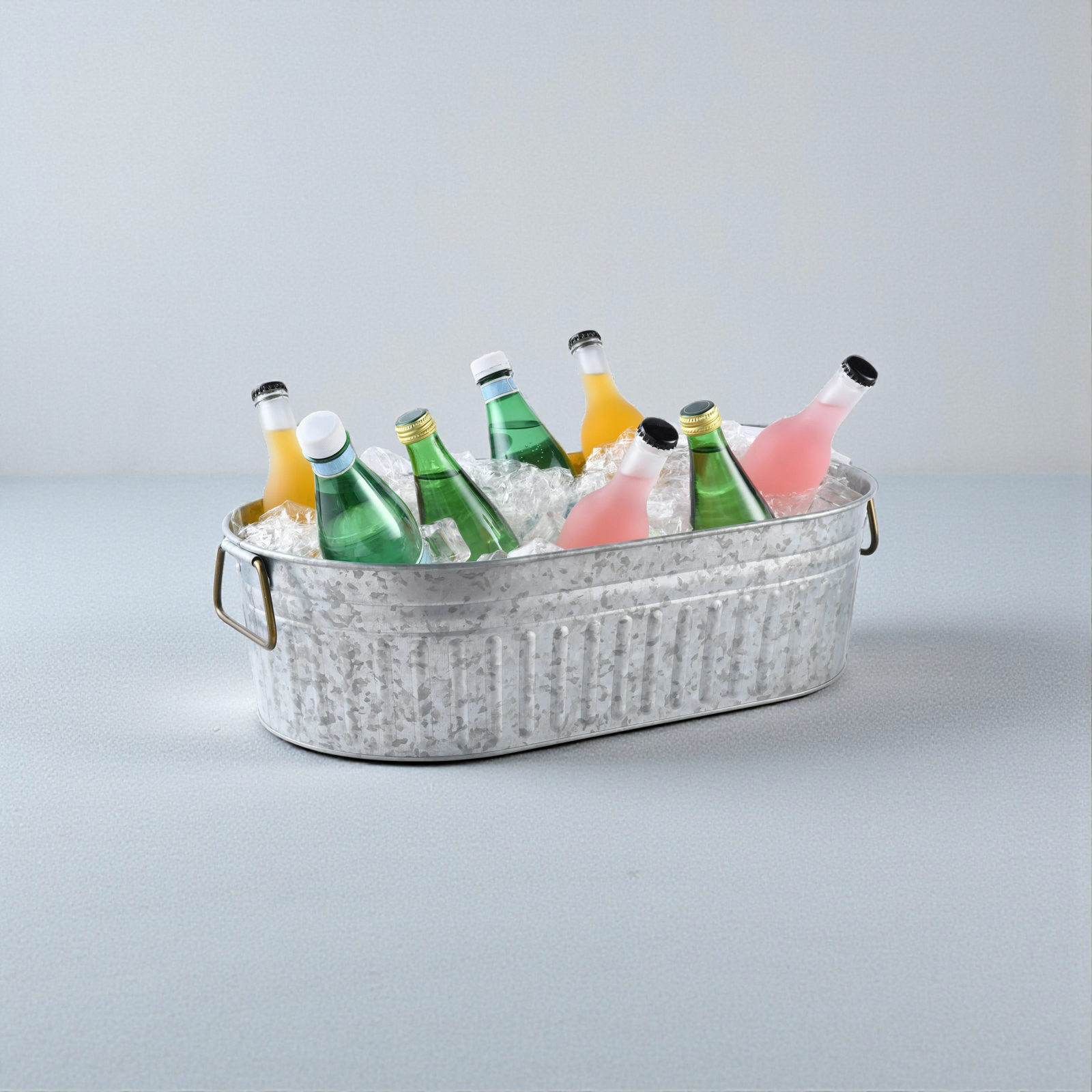 Custom Oval Basket Gift Set Personalized Corporate & Real Estate Closing Gifts | HP Design