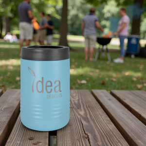 Custom Engraved Polar Camel Stainless Steel Beverage Holder – Insulated Can & Bottle Cooler | HP Design