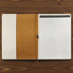 Custom Leatherette Portfolio with Notepad | Personalized 9.5" x 12" Executive Padfolio | HP Design McKinney TX