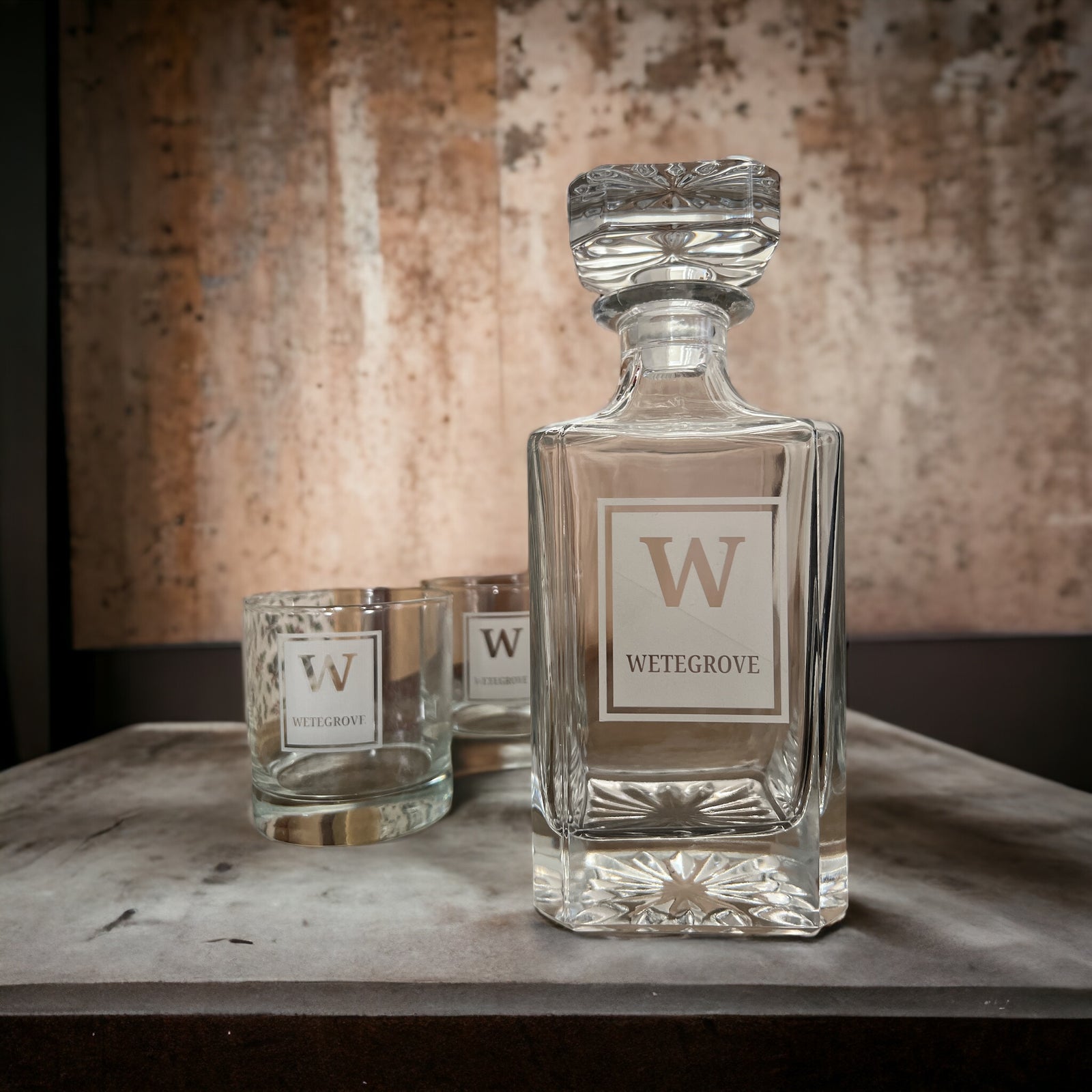 Whiskey decanter from HP Design Shop 