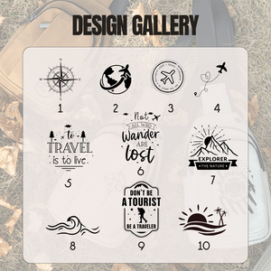 Custom Personalized Crossbody Bag – Creekside Collection with Adjustable Strap & Multiple Pockets