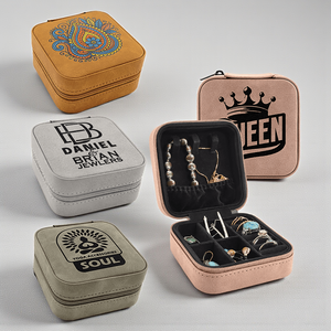 Personalized Travel Jewelry Box - Creekside Collection