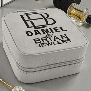 Personalized Travel Jewelry Box - Creekside Collection