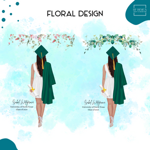 Personalized Masters Graduation Gift | Custom Acrylic Plaque for Daughter | HP Design McKinney TX