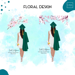 Personalized Masters Graduation Gift | Custom Acrylic Plaque for Daughter | HP Design McKinney TX