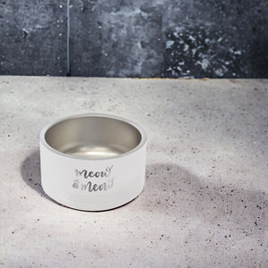 Customizable Polar Camel Pet Bowl - Perfect for Pets