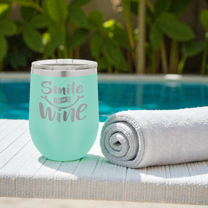 Custom Engraved 12 oz. Polar Camel Stemless Wine Tumbler with Lid – Insulated Stainless Steel | HP Design