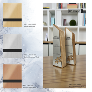 Custom Wood & Acrylic Recognition Award – Personalized Corporate or Achievement Trophy