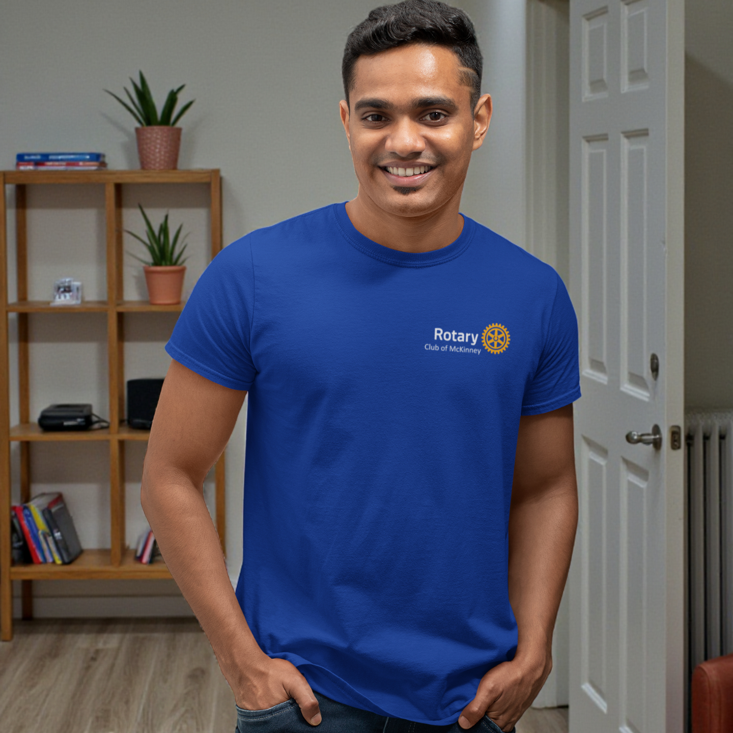 Rotary Unisex Crew Neck T-Shirt