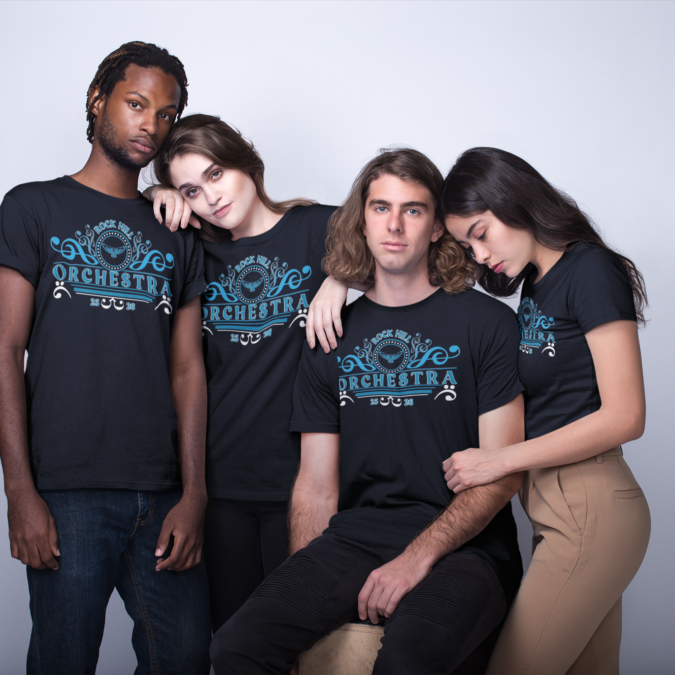 Merch Posing Dallas School Spirit Apparel & Custom Merchandise - HP Design