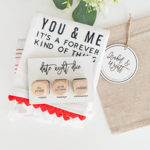 Custom Date Night Dice | Personalized Couples Game