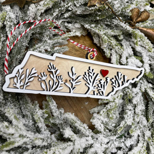 Custom State Christmas Ornament | All 50 States Available