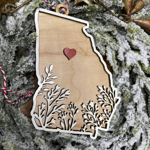 Custom State Christmas Ornament | All 50 States Available