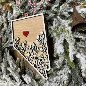 Custom State Christmas Ornament | All 50 States Available