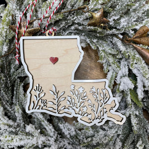 Custom State Christmas Ornament | All 50 States Available