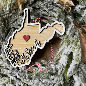 Custom State Christmas Ornament | All 50 States Available