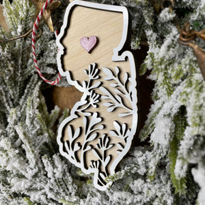 Custom State Christmas Ornament | All 50 States Available