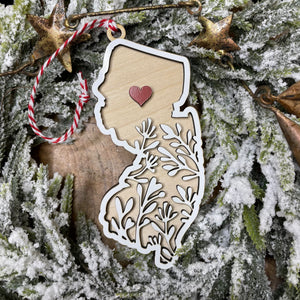 Custom State Christmas Ornament | All 50 States Available