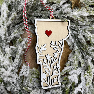 Custom State Christmas Ornament | All 50 States Available