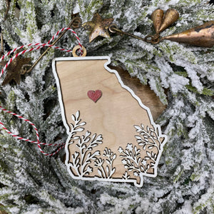 Custom State Christmas Ornament | All 50 States Available